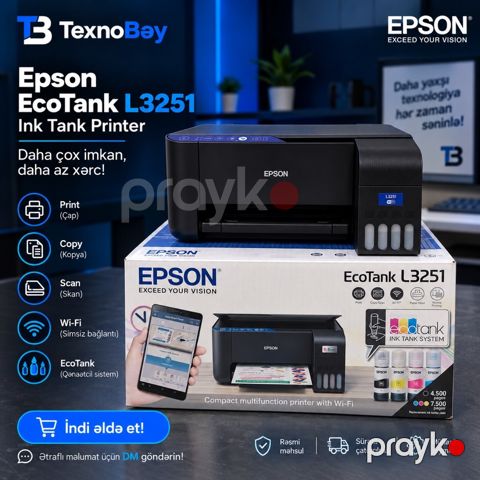Epson EcoTank L3251 — Bakı