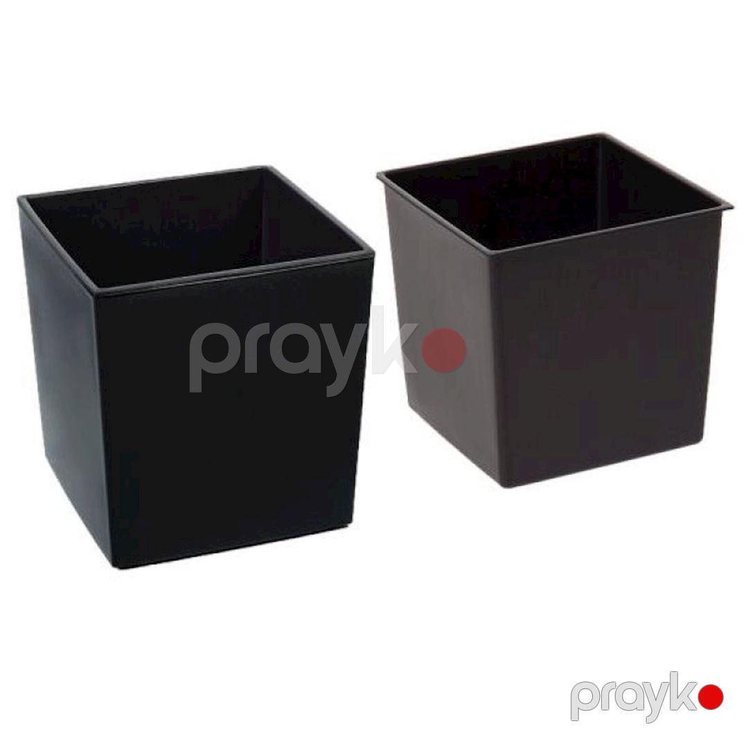 Dibçək Lamela Juka 25x25 sm, plastik, qara — Mallar, Bakı (2)