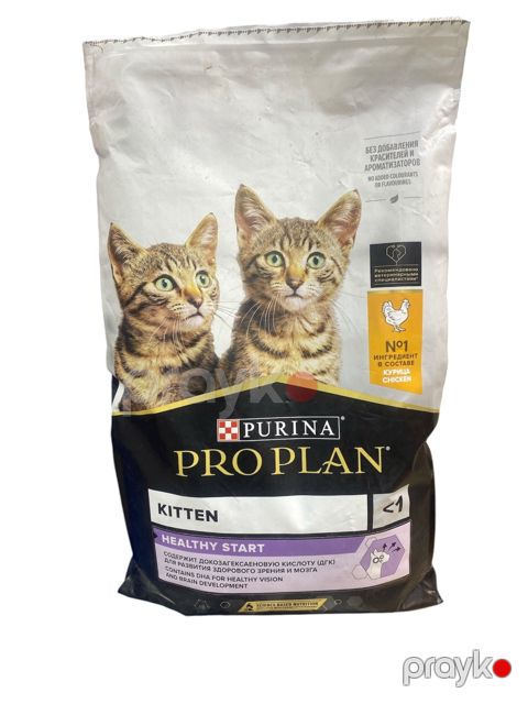 Quru yem Purina Pro Plan pişik balaları üçün, toyuq ilə, 1 kq — Bakı