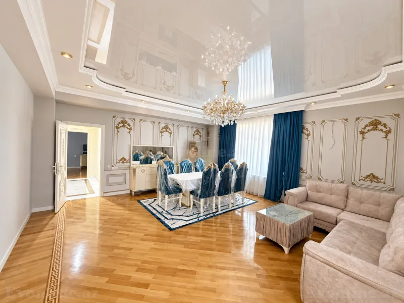 Satılır 3 otaqlı Mənzil Yeni tikili 130 m² Bakı, Binəqədi r., Nəsimi m., 6-cı mikrorayon — Bakı