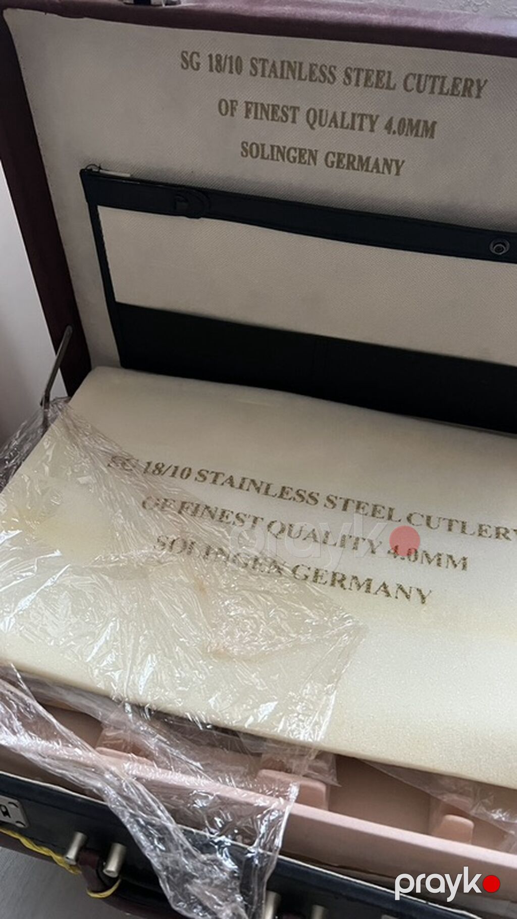 SG 18/10 paslanmayan poladdan çatal-bıçaq dəsti – Solingen, Germany — Qablar və mətbəx əşyaları, Xırdalan (3)