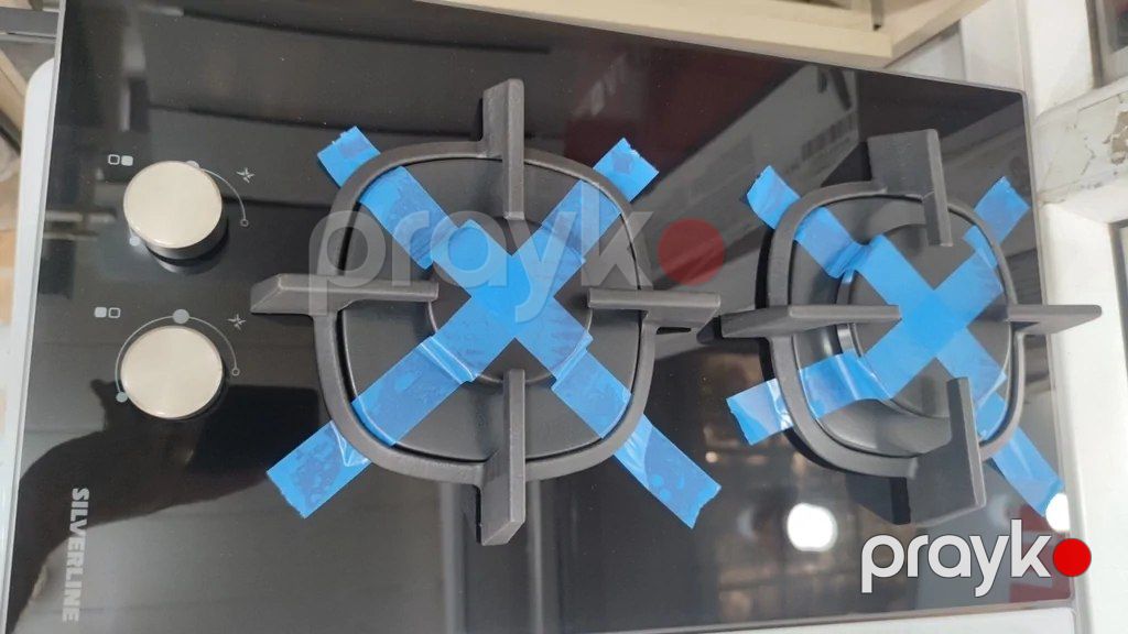 Qaz plitəsi "Silverline" — Ev texnikası, Bakı (6)