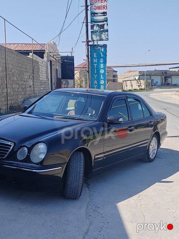 Mercedes E 240, 2.4 L, 1998 il, 350 000 km — Avtomobillər, Bakı (2)