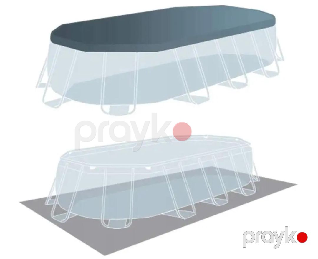 Karkaslı hovuz Intex, 503x274x122 sm, 13365 L — Hovuzlar, Bakı (2)