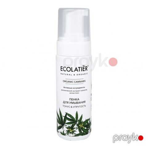 Üz üçün köpük Ecolatier Organic Cannabis, 150 ml — Bakı