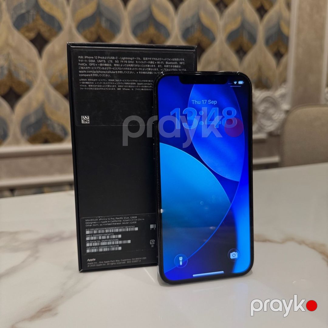 Apple iPhone 12 Pro Pacific Blue 128GB/6GB — Smartfonlar, Bakı (11)