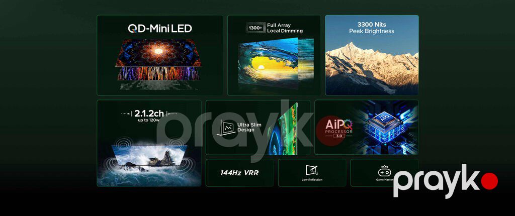 Televizor "TCL 65C855 Premium QD-Mini LED" — TV və Video, Bakı (3)