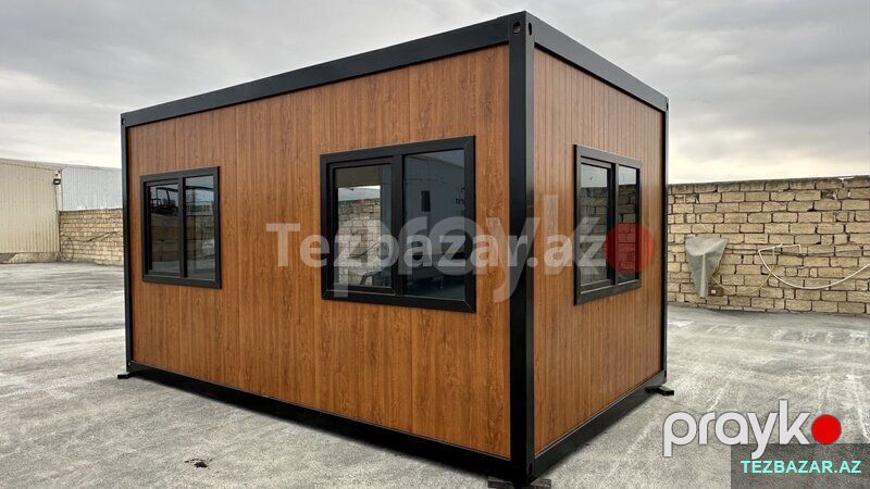 Vip mühafizə kabinası konteyneri (vip Security cabin) — Təmir xidmətləri, Bakı (3)