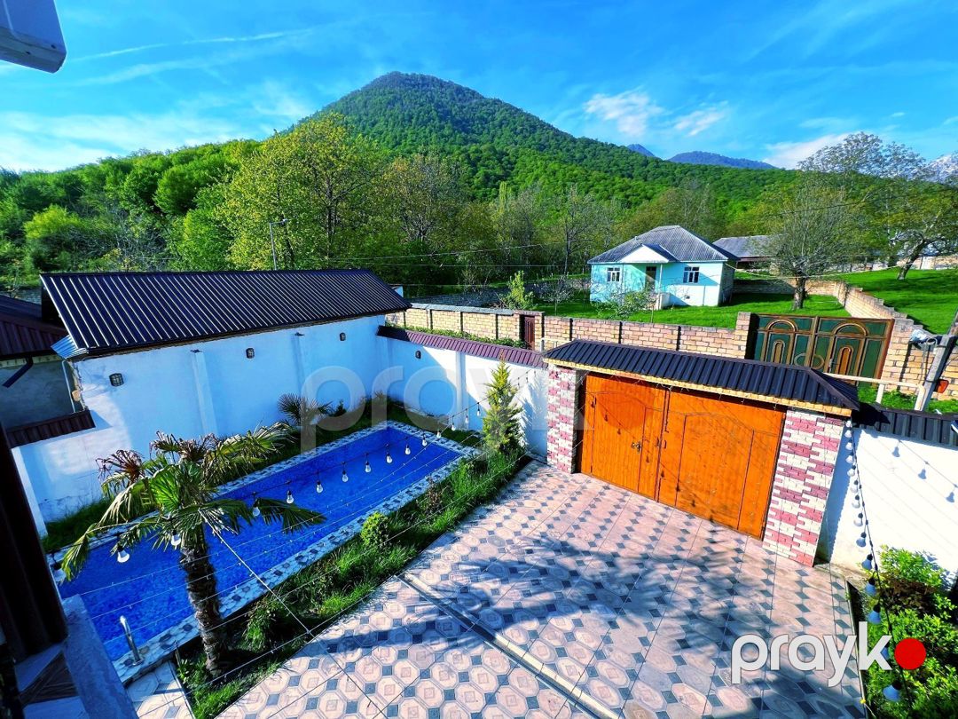 Villa kirayə verilir, Qəbələ r — Ev, villa, Qəbələ (7)
