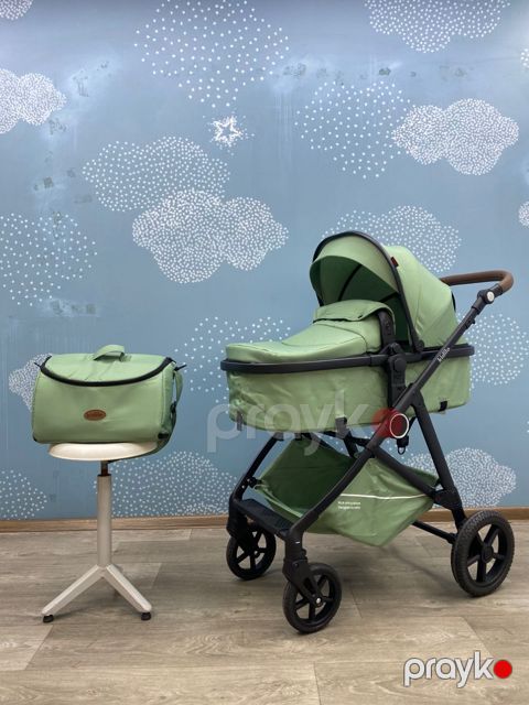 Uşaq arabası Kidilo K-08, yaşıl — Bakı