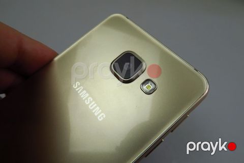 Samsung Galaxy A3 2016, 64 GB, rəng - Qızılı, Barmaq izi — Bakı