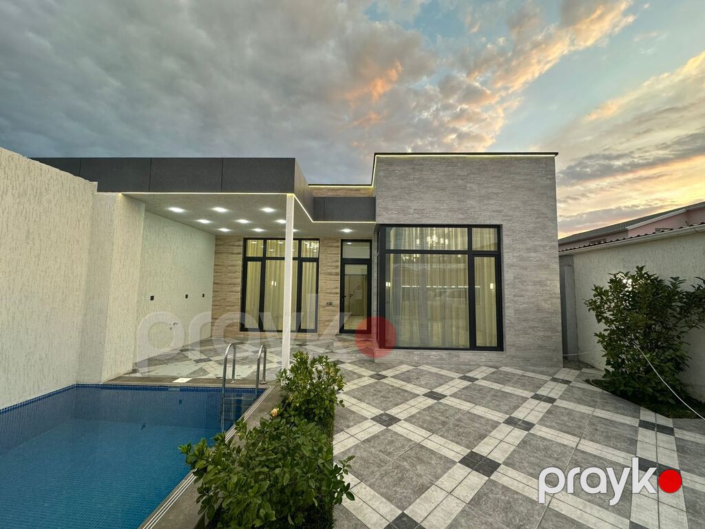 Satılır 3 otaqlı həyət evi/bağ evi 100 m² — Ev, villa, Bakı (3)