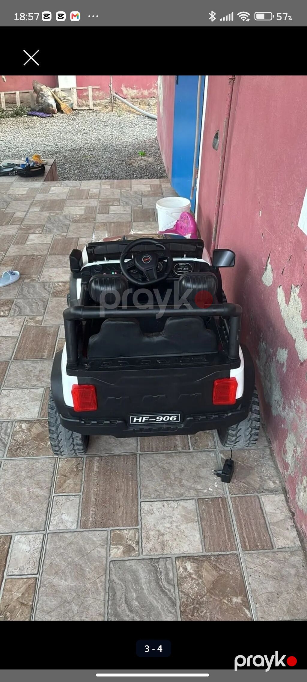 Uşaq üçün elektrikli minik maşını - Model: HF-906 tipli — Uşaq avtomobilləri, Digah (2)
