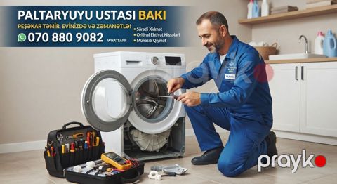 Paltaryuyan ustası – Bakı Xidmətlər: - Paltaryuyan maşınlarının — Bakı