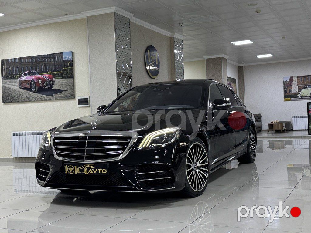 Mercedes S 350 d 4MATIC, 2.9 L, 2017 il, 135 000 km — Avtomobillər, Bakı (5)