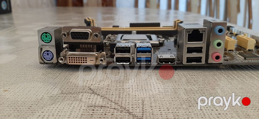 Bundle satılır - 110 AZN Ana plata Asus B85M-G CPU Intel — Ana platalar, Bakı (2)