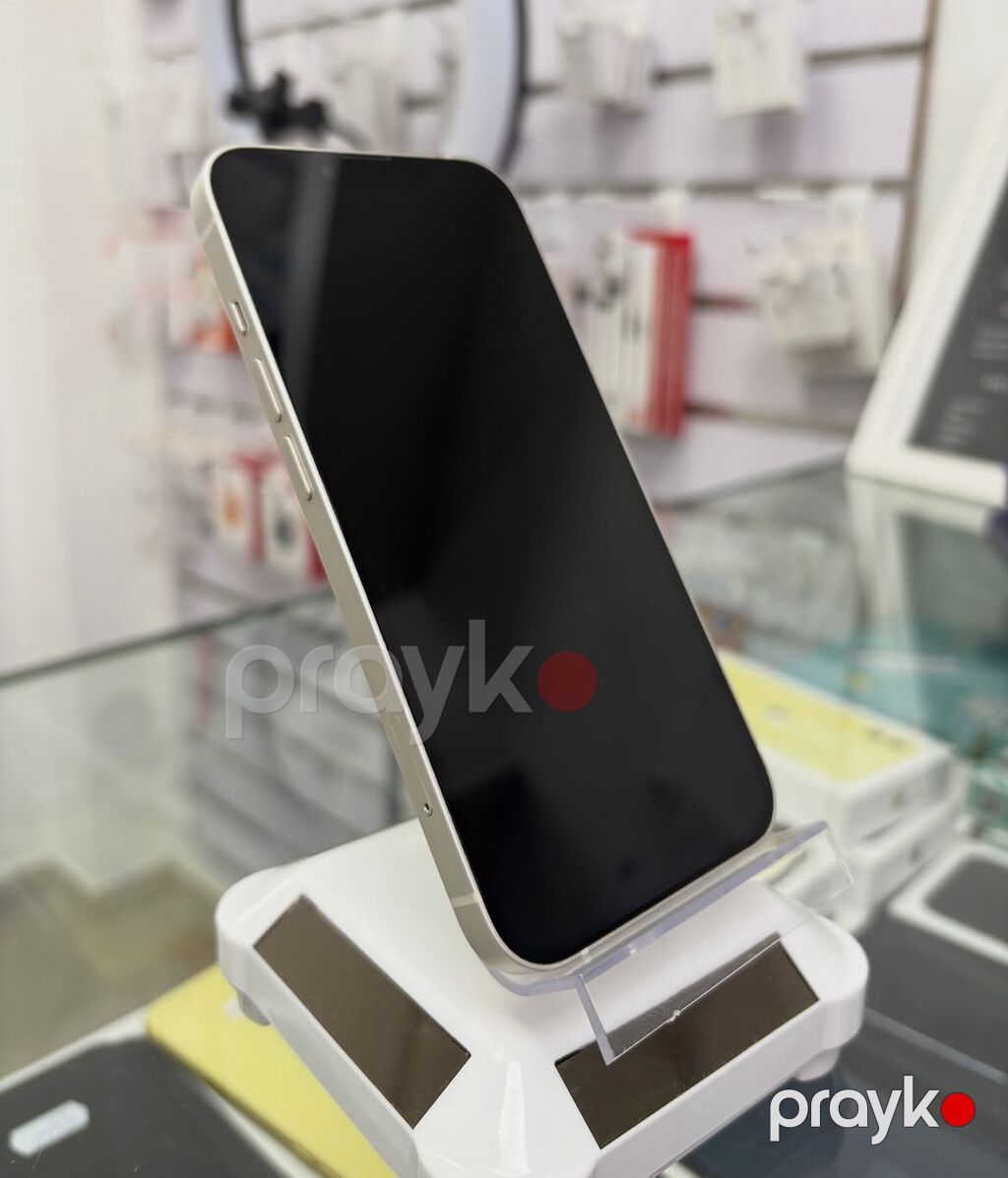 IPhone 13, 128 GB, Ağ, Zəmanət, Simsiz şarj, Face ID — Apple iPhone, Bakı (2)