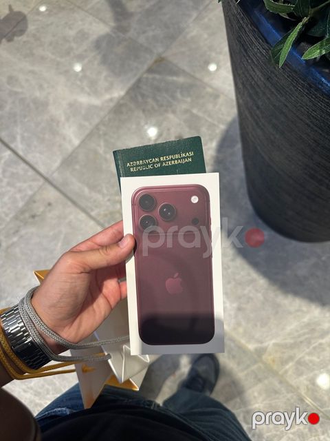Apple iPhone 18 Pro Burgundy 256GB/12GB — Bakı