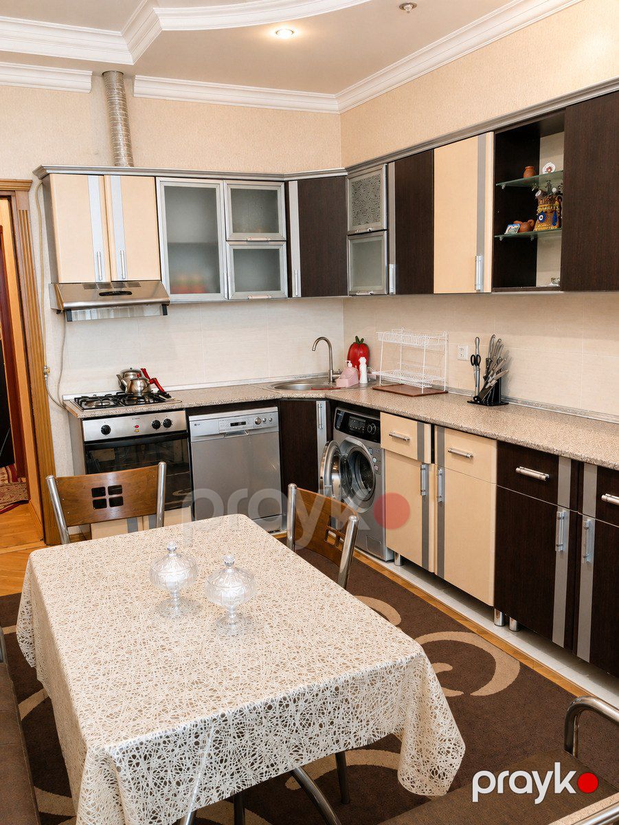 İcarəyə verilir 3 otaqlı yeni tikili 140 m² — Mənzil, Bakı (8)