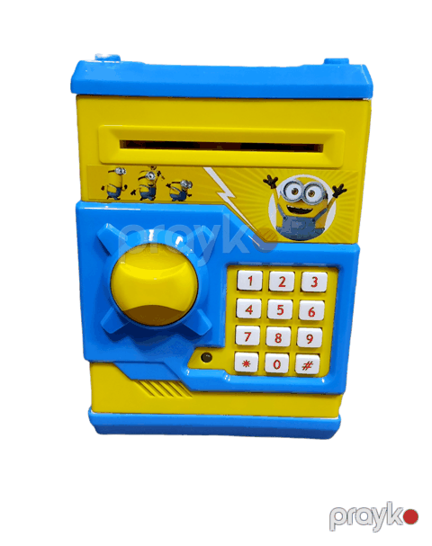 Uşaq pul qutusu-seyf Minions kod ilə, oğlanlar üçün — Bakı