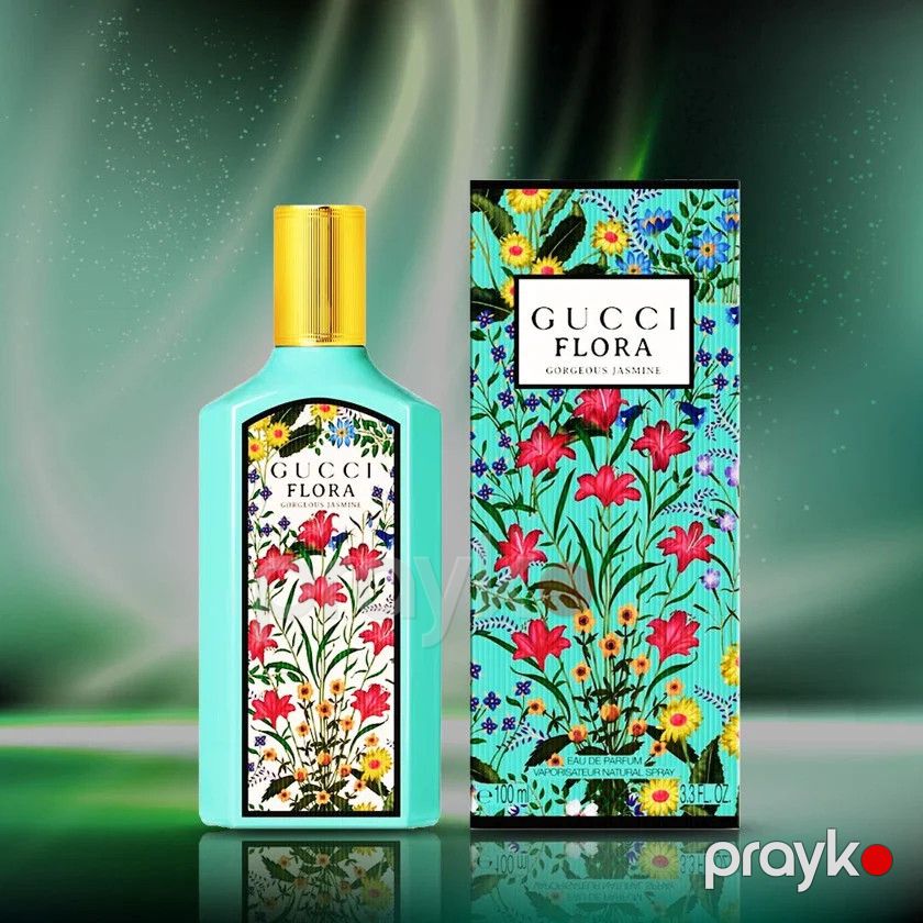 No Brand Flora Gorgeous Jasmine EGG-258 qadınlar üçün ətir suyu 100 ml — Mallar, Bakı (2)