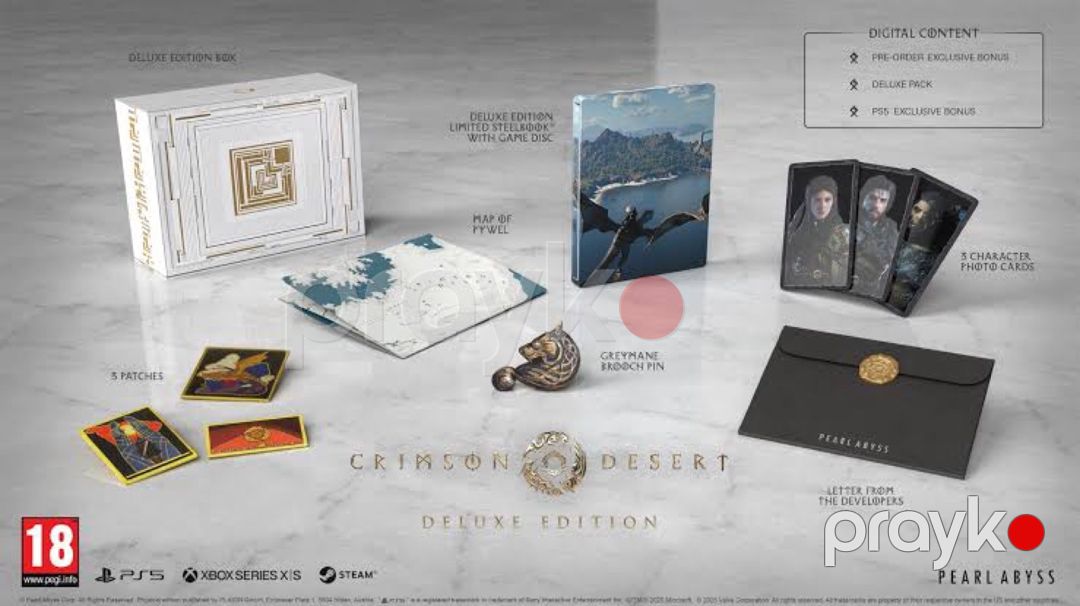 PS5 Crimson Desert Deluxe Edition oyun diski — Oyunlar, konsollər və proqramlar, Bakı (4)