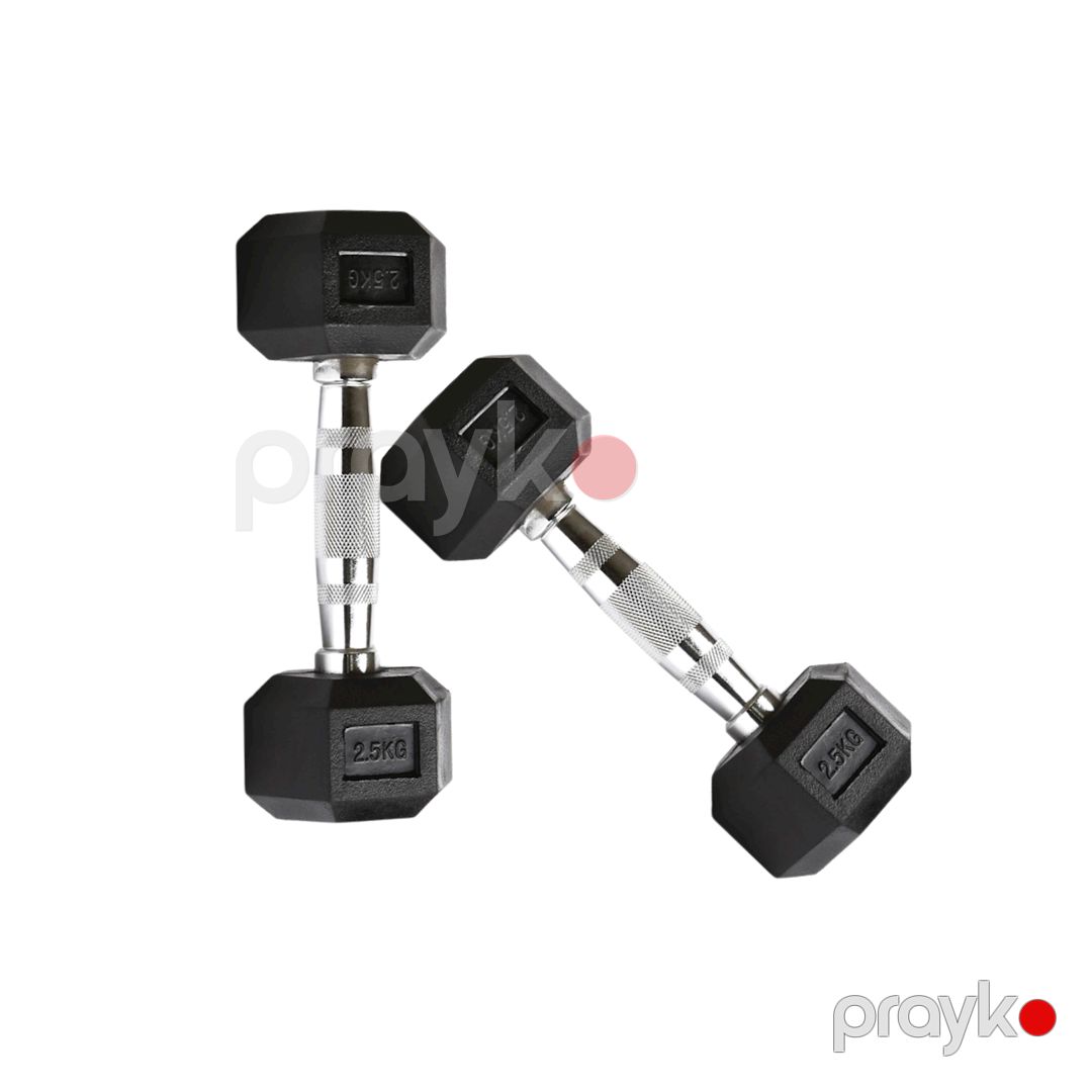 Plastik qantel dəsti TA sport 2061, 2.5 x 2.5 kq, 2 əd — Mallar, Bakı (2)