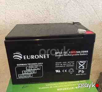 Akkumulyator Euronet 12 v 12 ah — Bakı