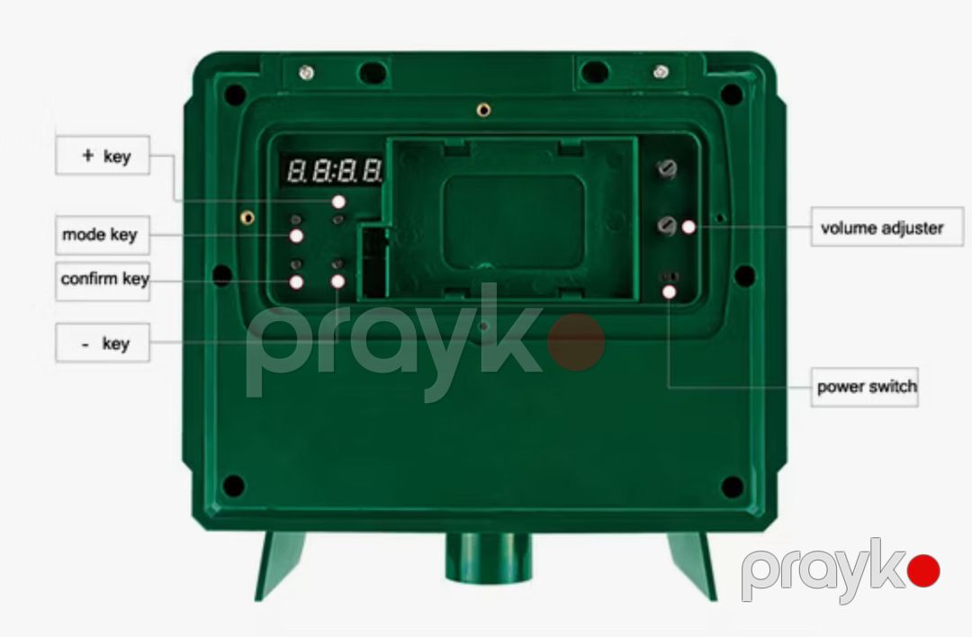 Ultrasəsli heyvan qorxuducu Solar Animal Repeller 039 — Mallar, Bakı (3)
