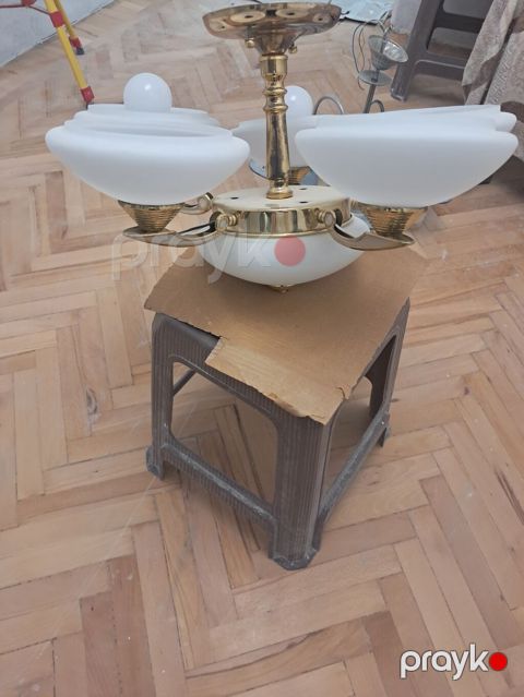 Çılçıraq, 4 lampa, Metal — Bakı
