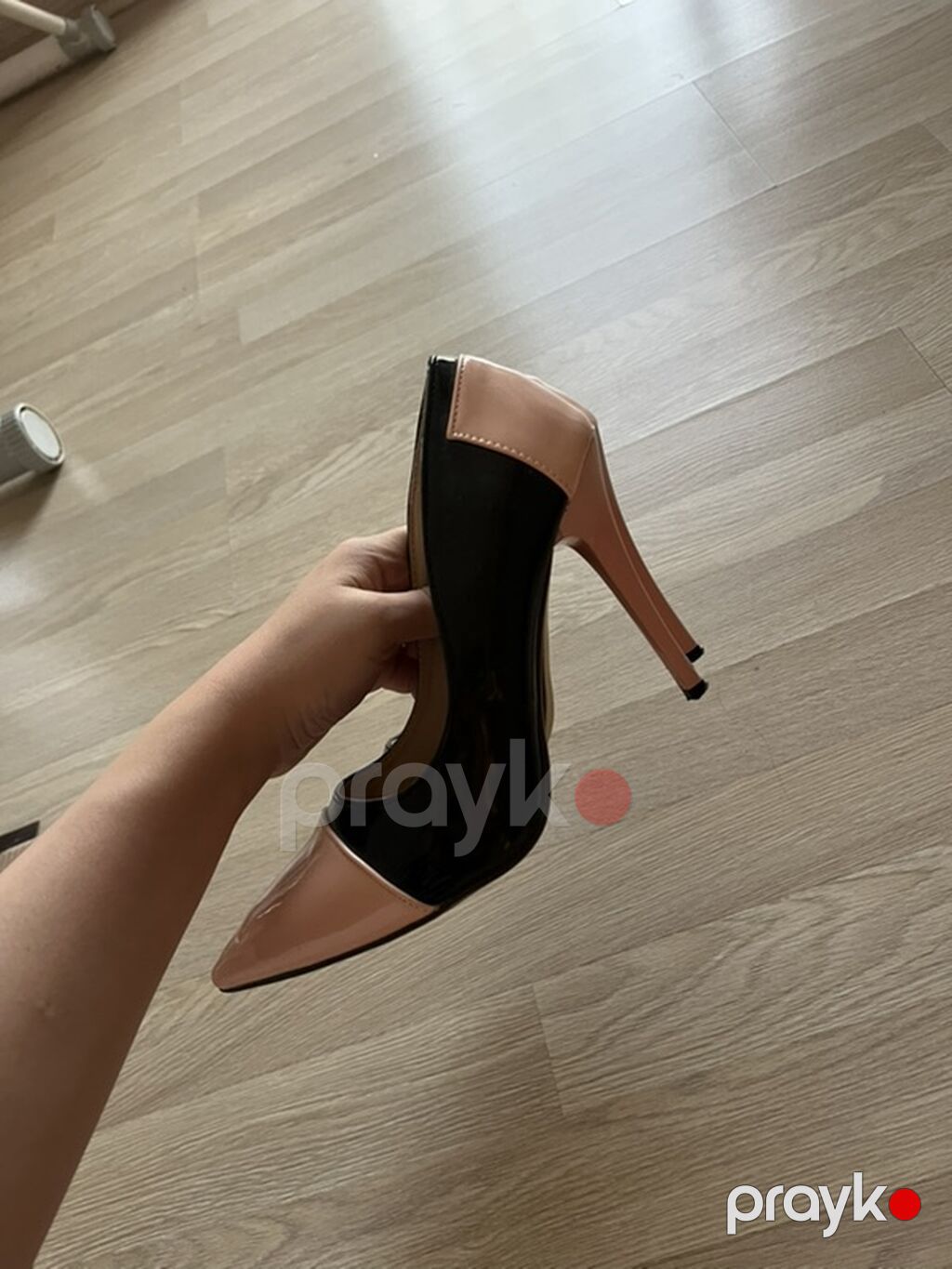Brend: Jojo Cat Model: Qadın stiletto nasos Rəng: Çəhrayı uclu və — Tufl, Novxanı (2)