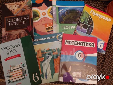 6-cı sinif üçün dərsliklər komplekti Tərkib: - Azərbaycan dili — Bakı