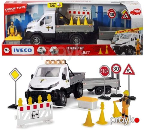 Oyun dəsti Simba Dickie Toys İvecoTraffic Set, 3+ — Bakı