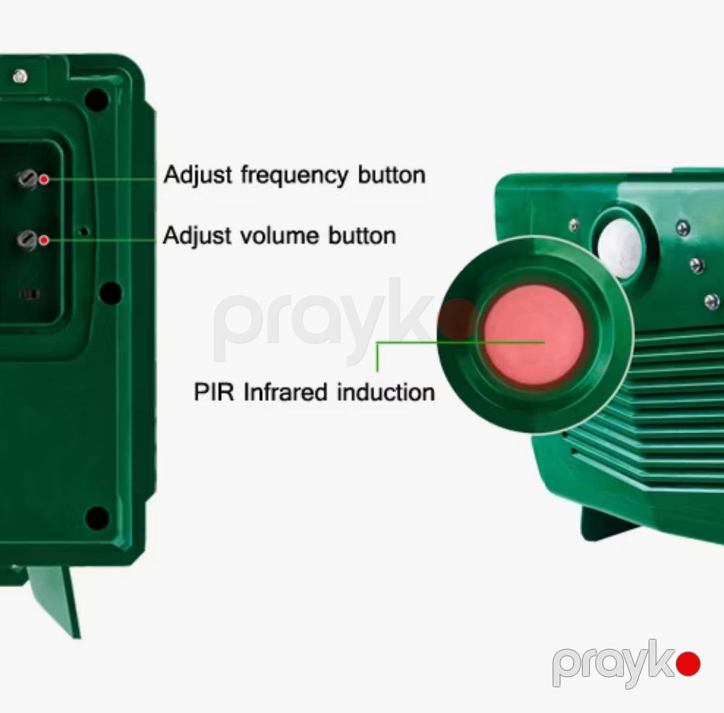 Ultrasəsli heyvan qorxuducu Solar Animal Repeller 039 — Mallar, Bakı (2)