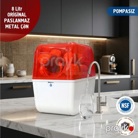 Su filtri WaterBoss S, 8L metal çən, 5 mərhələli, pompasız — Bakı