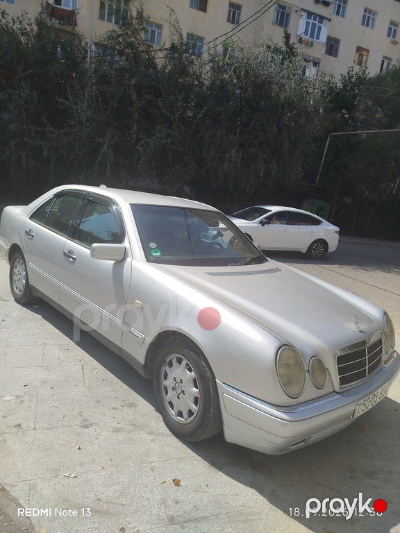 Mercedes E 230, 2.3 L, 1996 il, 323 523 km — Avtomobillər, Sumqayıt (5)