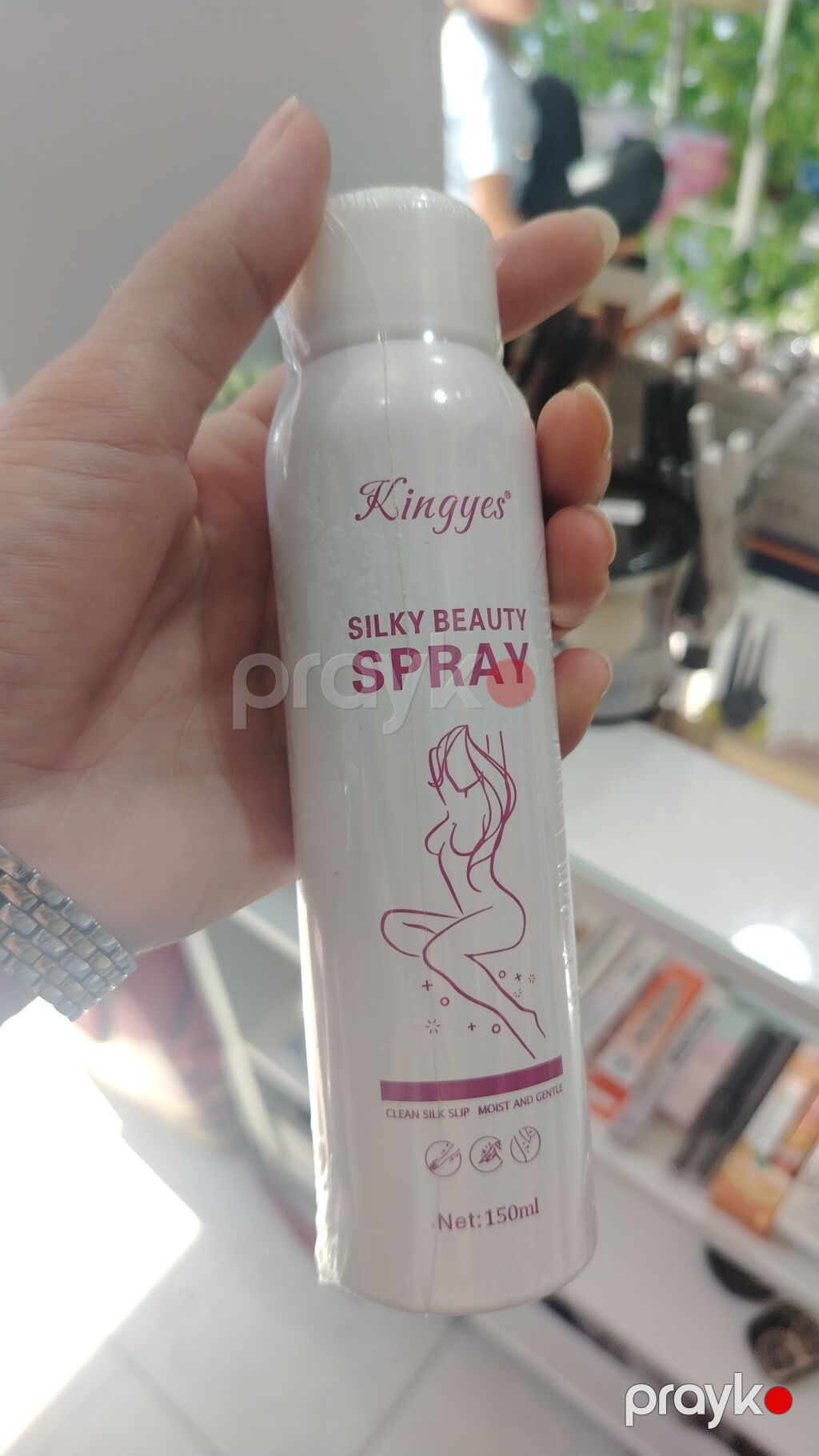 Kingyes Silky Beauty Spray – 150 ml - Funksiyası: Bədəndəki tük və — Bədən qayığı, Bakı (3)