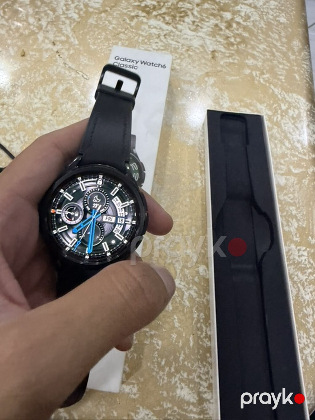 Samsung Galaxy Watch6 Classic ağıllı saat - Rəng: qara - Korpus — Ağıllı saatlar, Bakı (2)
