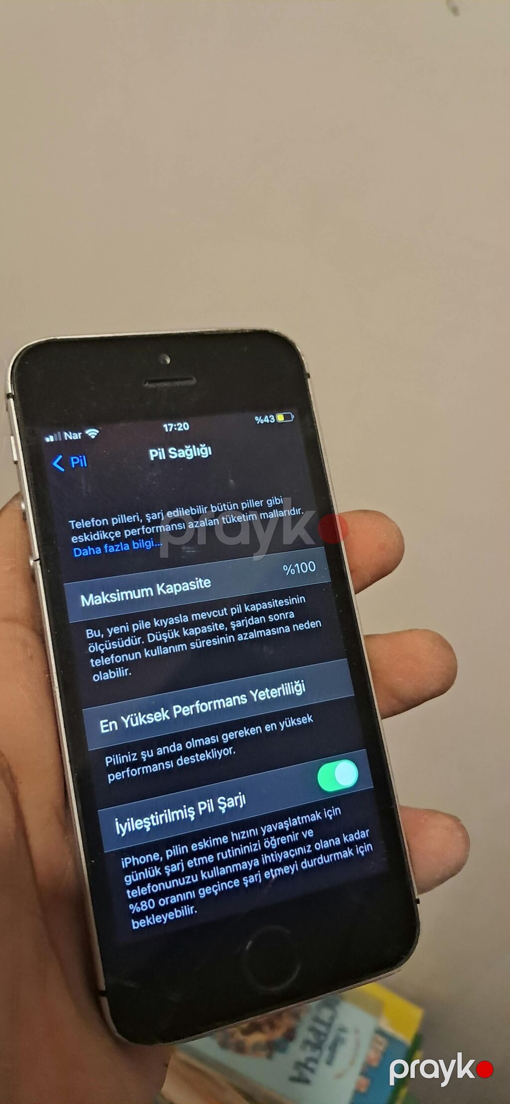 IPhone SE, 64 GB, Gümüşü, Barmaq izi — Apple iPhone, Bakı (2)