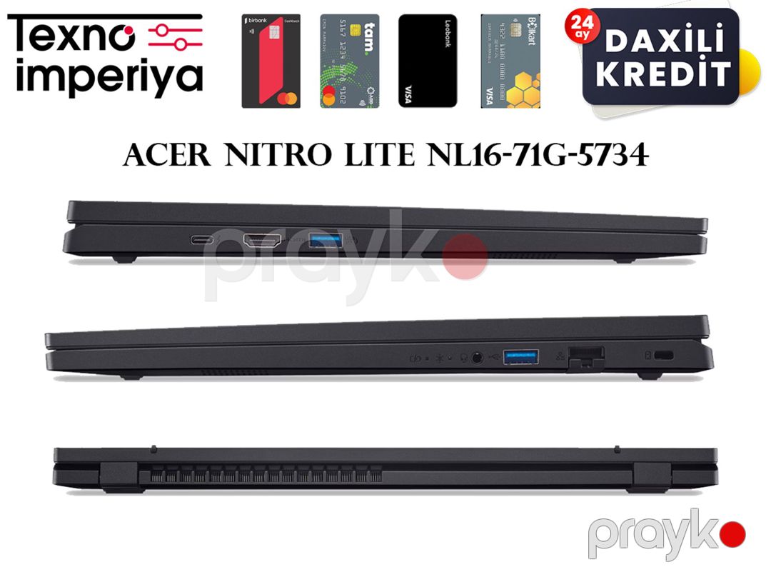 Acer Nitro Lite NL16-71G-5734 NH.DABER.001 — Noutbuklar, Bakı (7)