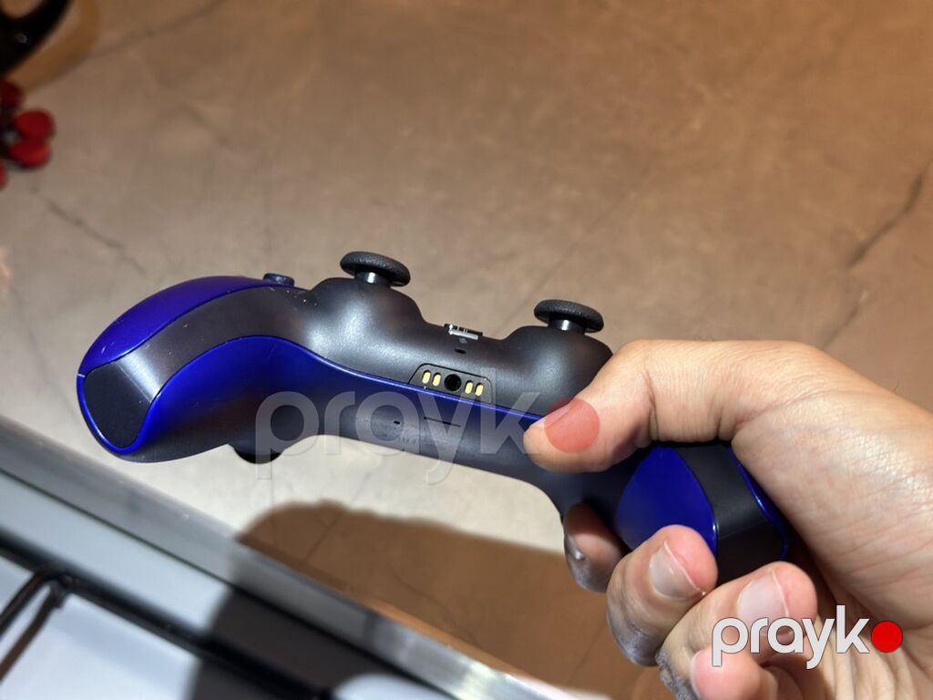 PS5 DualSense Galactic Purple + Original Charging Station — Aksesuarlar, Gəncə (3)