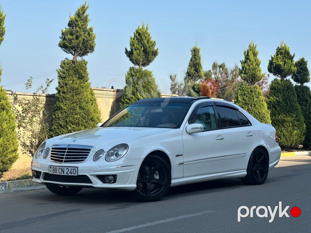 Mercedes E 240, 2.6 L, 2002 il, 276 500 km — Avtomobillər, Bakı (4)