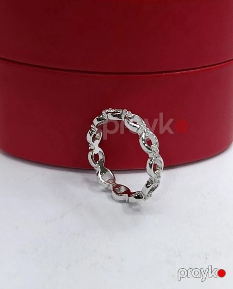 Naxışlı gümüş üzük, sdr10 — Bakı