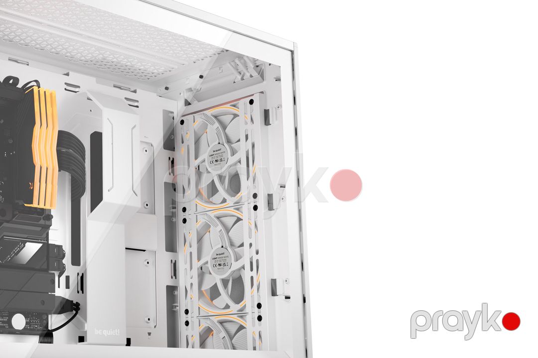 Case Be Quiet BGW64 Shadow Base 800 FX White E-atx, 550 x 247 x 503, RGB Fan 1x Light Wings 140m — Kompüterlər və noutbuklar, Bakı (8)
