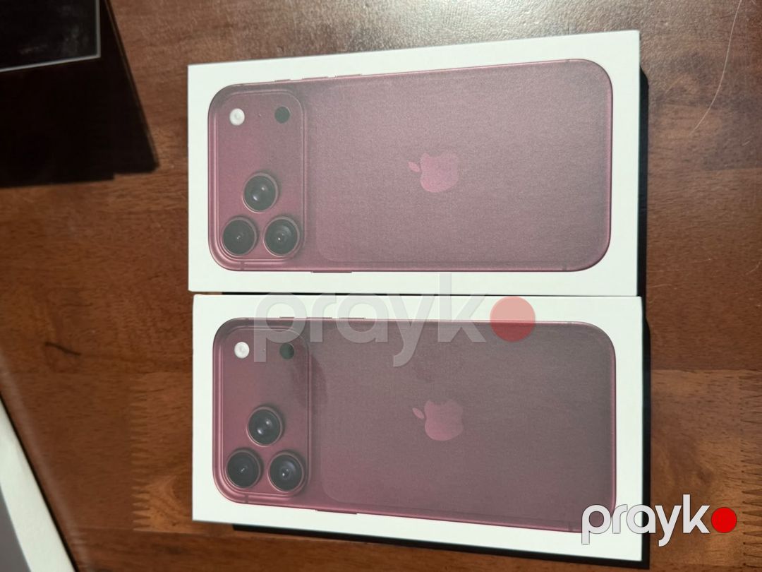 Apple iPhone 18 Pro Max Burgundy 512GB/12GB — Smartfonlar, Bakı (7)