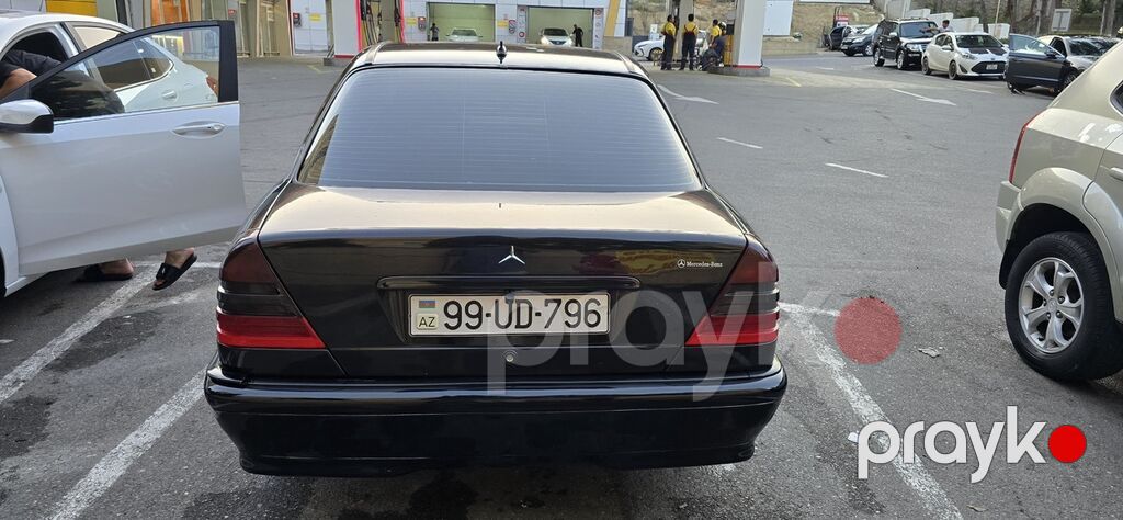 Mercedes-Benz C-Class 4 qapılı sedan, qara rəng il 1998 2,8 motor — Avtomobillər, Bakı (8)