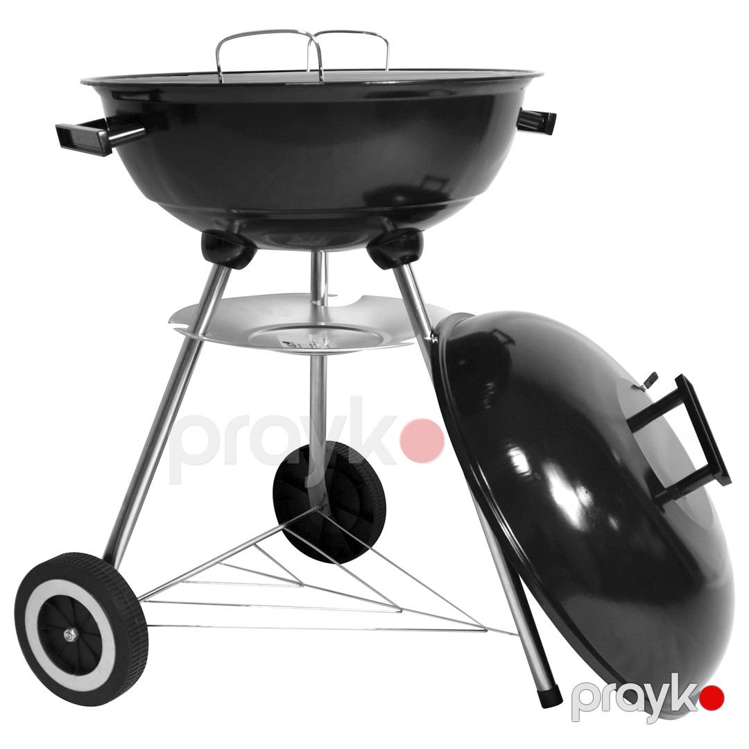 Manqal Kugelgrill Lifestyle 17inch Charcoal Kettle BBQ Grill, qara, 75х45.5 sm — Mallar, Bakı (3)