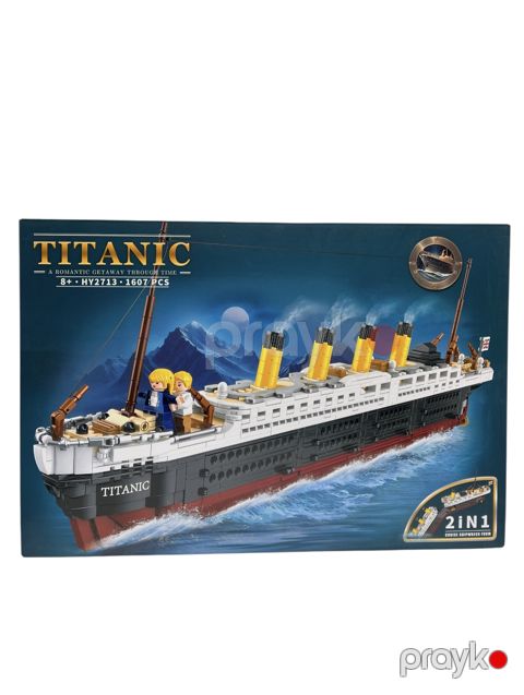Konstruktor Titanic, plastik, 1607 element, 8 yaş — Bakı