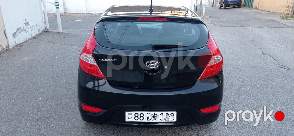 Hyundai Accent, 1.6 L, 2017 il, 113 000 km — Avtomobillər, Bakı (5)