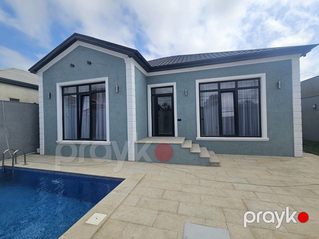 Satılır 4 otaqlı həyət evi/bağ evi 130 m² — Ev, villa, Bakı (6)